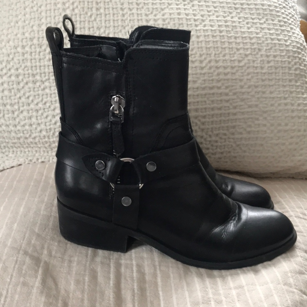 Black Marc Fisher Booties- reserved